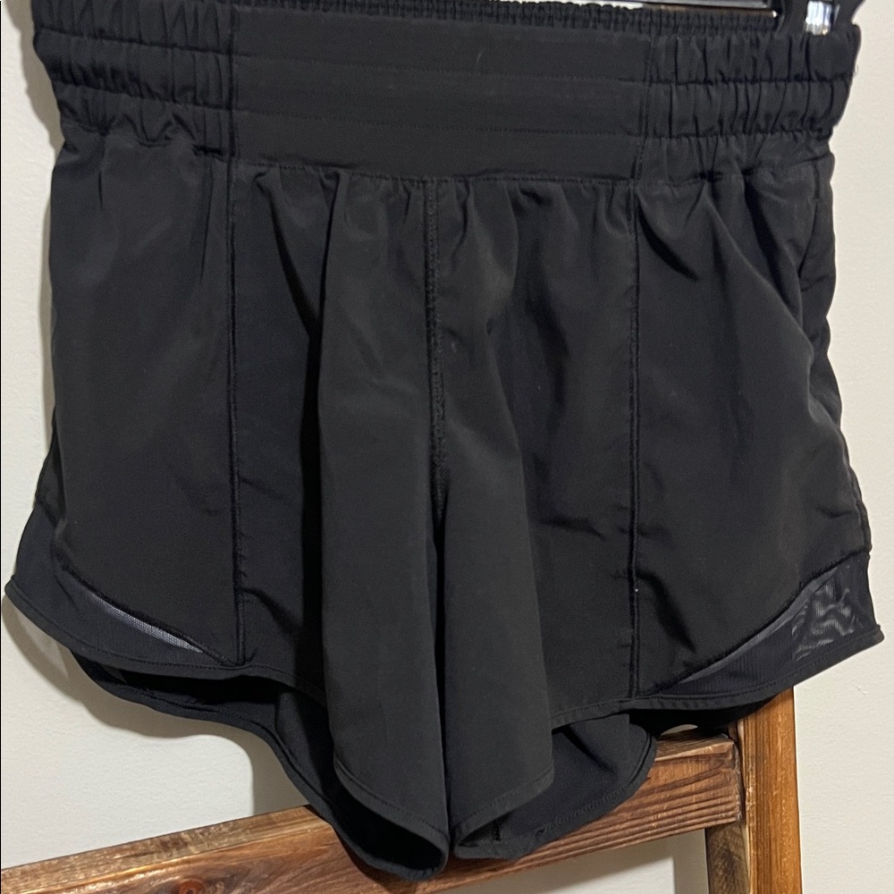 Lululemon Athletica Hotty Hot Black Shorts